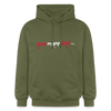 Eene meene Meck... - Hoodie - Militärgrün