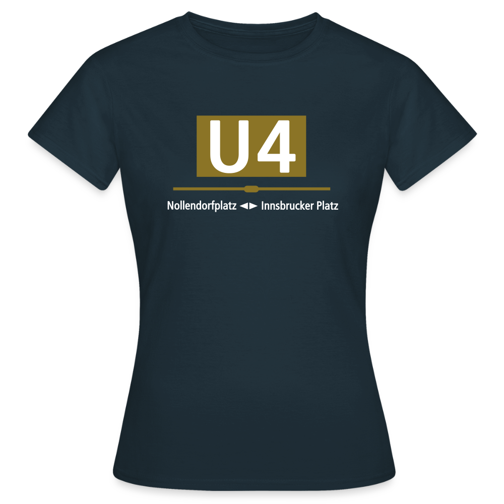 U4 - Frauen Premium T-Shirt - Navy