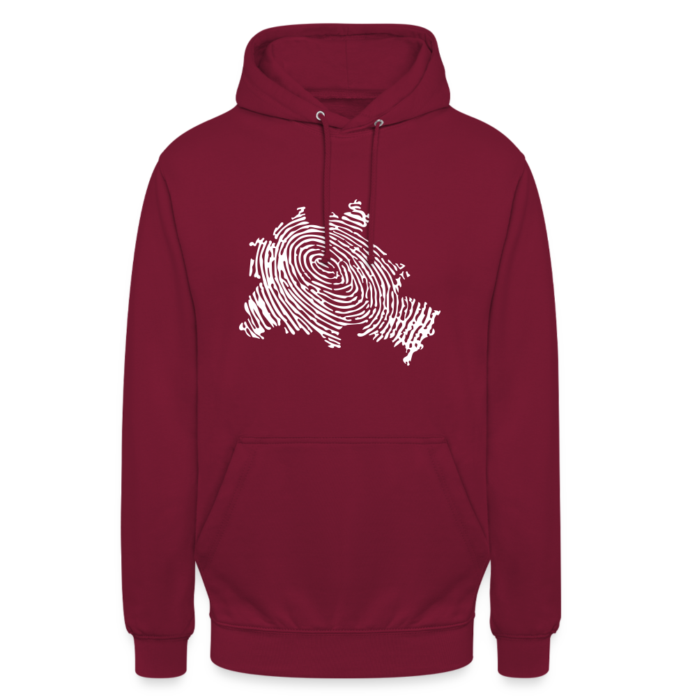 Berliner Finger - Unisex Hoodie - Bordeaux