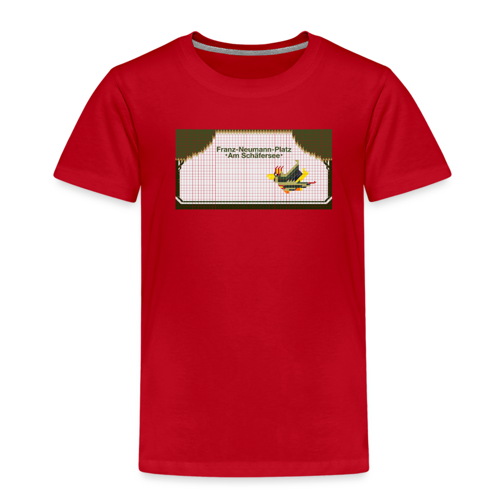 Franz-Neumann-Platz - Kinder Premium T-Shirt - Rot