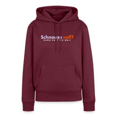 Schnauze voll? Dann halt sie mal! - Frauen Premium Hoodie