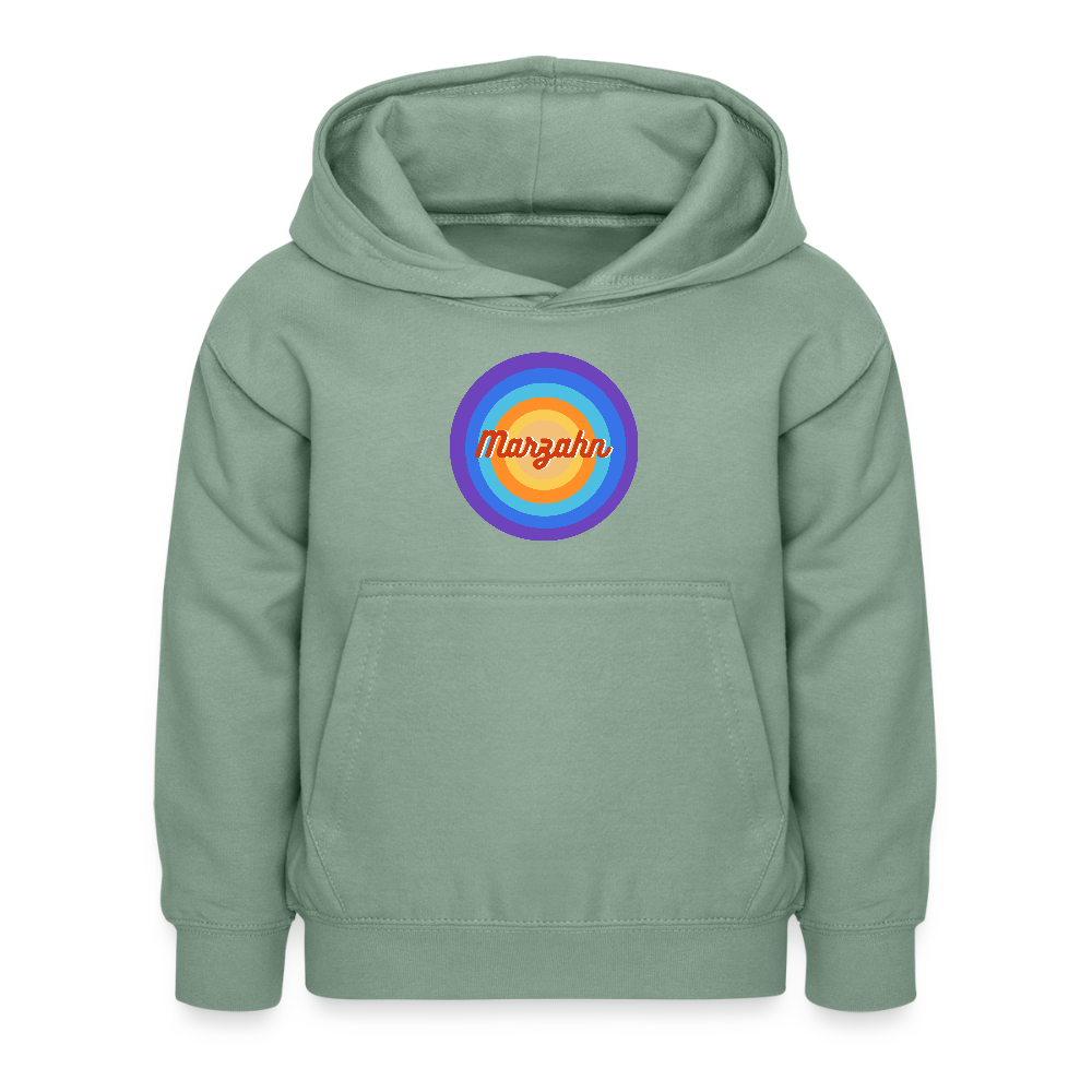 Marzahn Retro - Kinder Hoodie - Graugrün