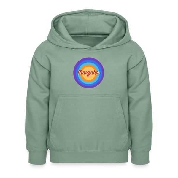 Marzahn Retro - Kinder Hoodie - Graugrün