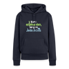 Kurz anjebunden, lang im Jedächtnis. - Frauen Premium Hoodie - Navy
