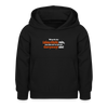 Würgt dir das Leben Chilis rein, lass dich auf 'ne scharfe Currywurst ein! - Kinder Hoodie - Schwarz