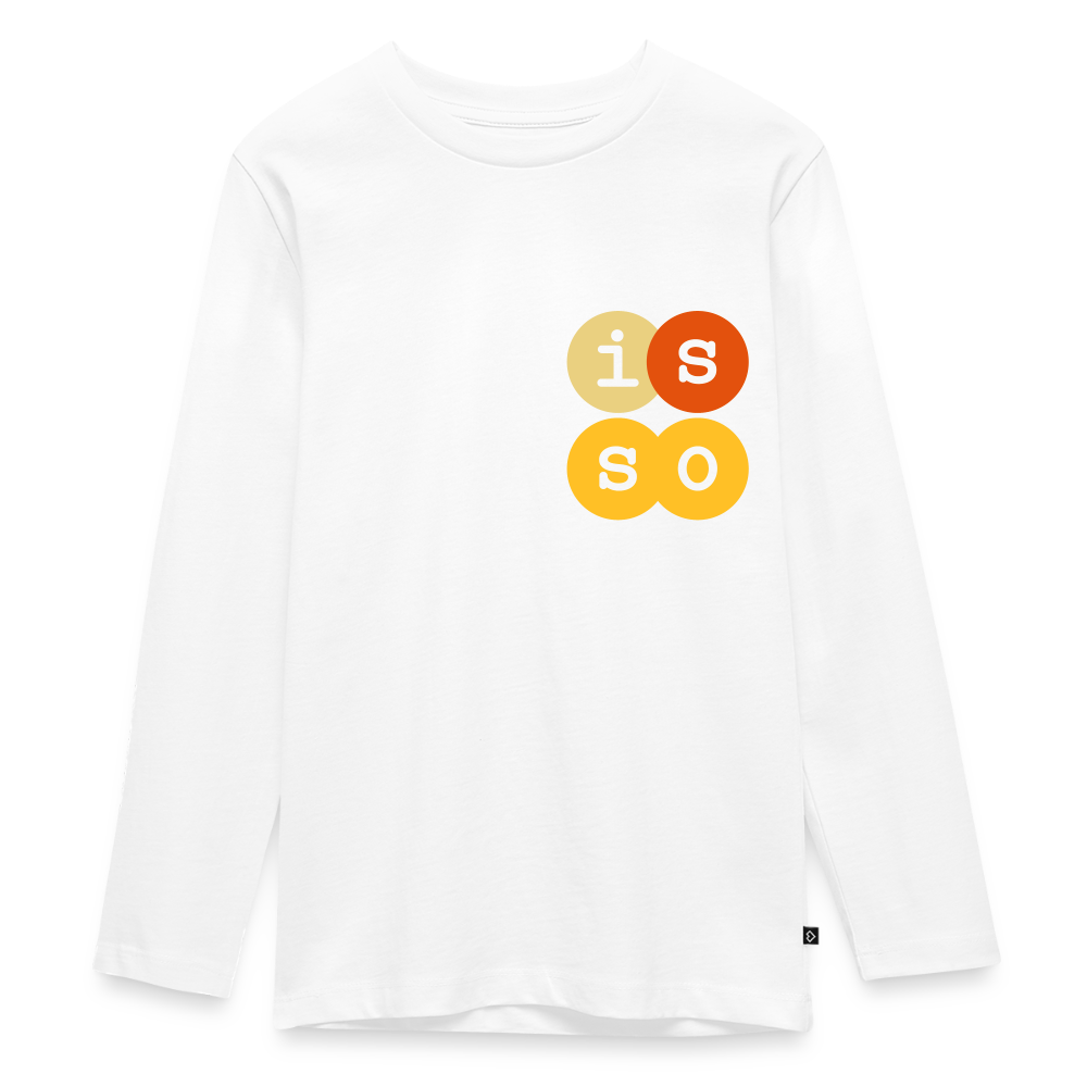 IsSo - Teenager Langarmshirt - Weiß