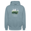 Grönland oder Grunewald - Unisex Hoodie - Nebelblau