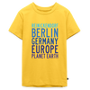 Reinickendorf Planet Earth - Teenager Premium T-Shirt - Gelb