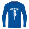 Motor icke - Männer Sport Langamshirt - Royalblau