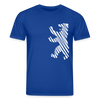 Berliner Bär im Netz - weiß - Unisex Bio T-Shirt - Dunkelblau