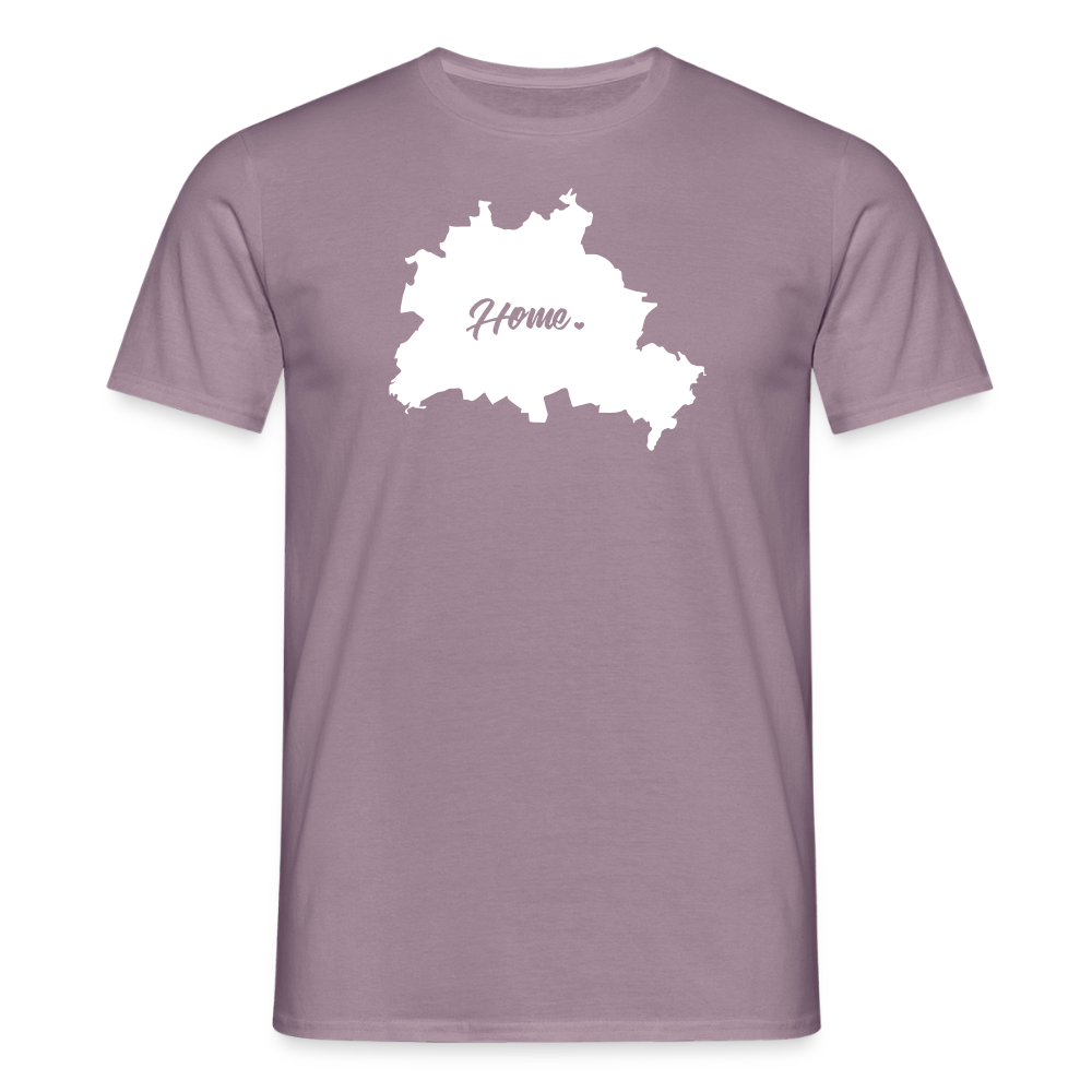 Heimat Berlin - Männer Premium T-Shirt - Lilagrau