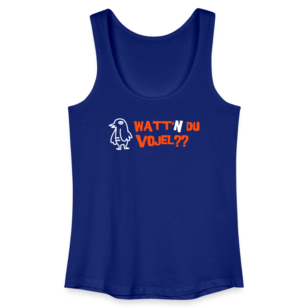 Watt'n du Vojel - Frauen Bio Tank Top - Königsblau