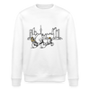 Fahrradtour Berlin - Unisex Bio Sweatshirt - Weiß