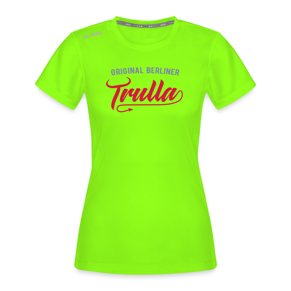 Trulla - Frauen Sport-Shirt - Neongrün