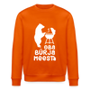 Bürjameesta - Unisex Bio Sweatshirt - Tieforange