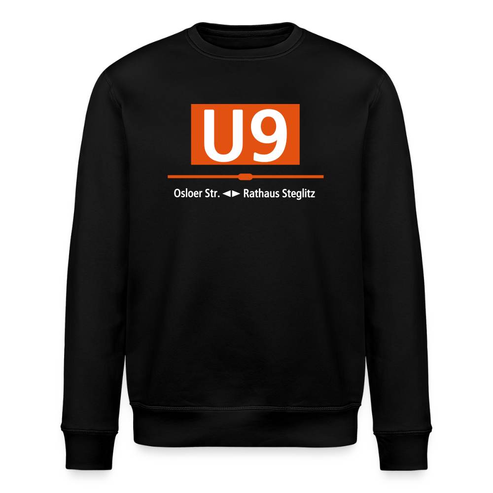 U9 - Unisex Bio Sweatshirt - Schwarz