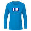 U8 - Frauen Sport Langarmshirt - Saphirblau