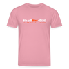 Bin uff Bier-Diät! (schon 3 Tage valorn) - Unisex Bio T-Shirt - Lila Traum