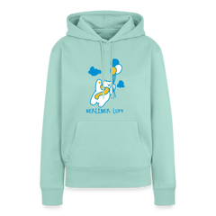 Der Bär fliegt - Frauen Premium Hoodie