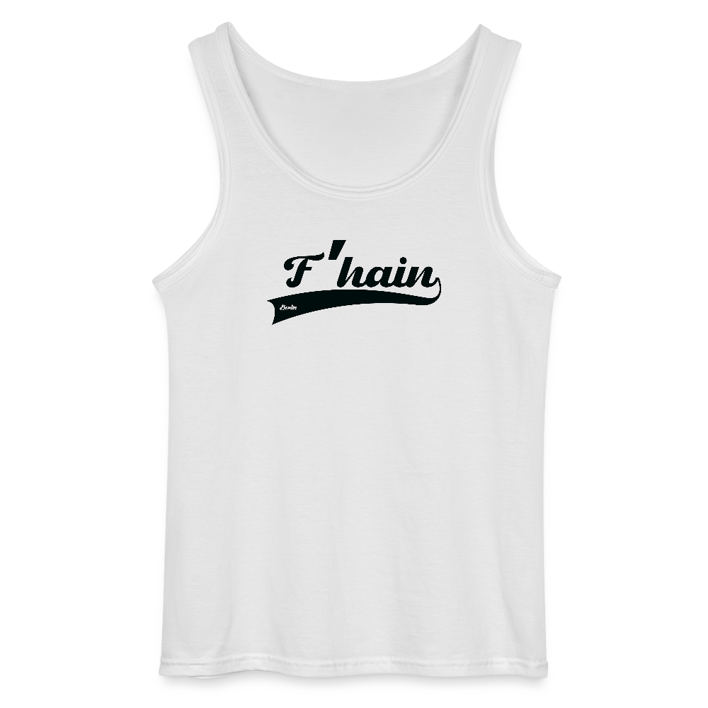 F'hain - Männer Tank Top - Weiß