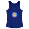 Neukölln Retro - Frauen Bio Tank Top - Königsblau