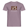 U5 - Männer Premium T-Shirt - Lilagrau
