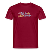 Echt jetzt? Nich du schon wieda... - Männer Premium T-Shirt - Ziegelrot
