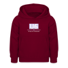 U6 - Kinder Premium Hoodie - Bordeaux