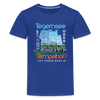 Tegernsee oder Tempelhof - Teenager Premium T-Shirt - Königsblau