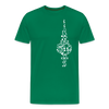 Fernsehturm der Noten - Männer Premium T-Shirt - Kelly Green
