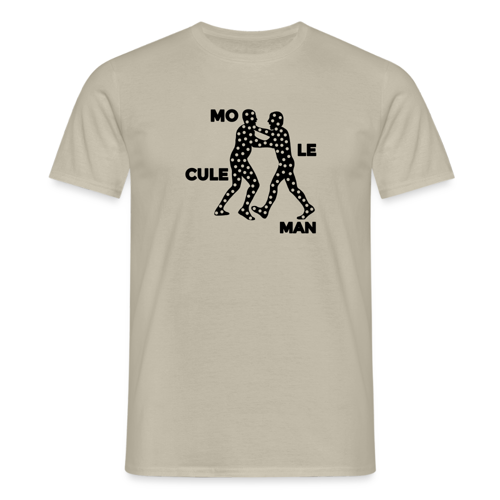Mo le cule Man - Männer Premium T-Shirt - Sandbeige
