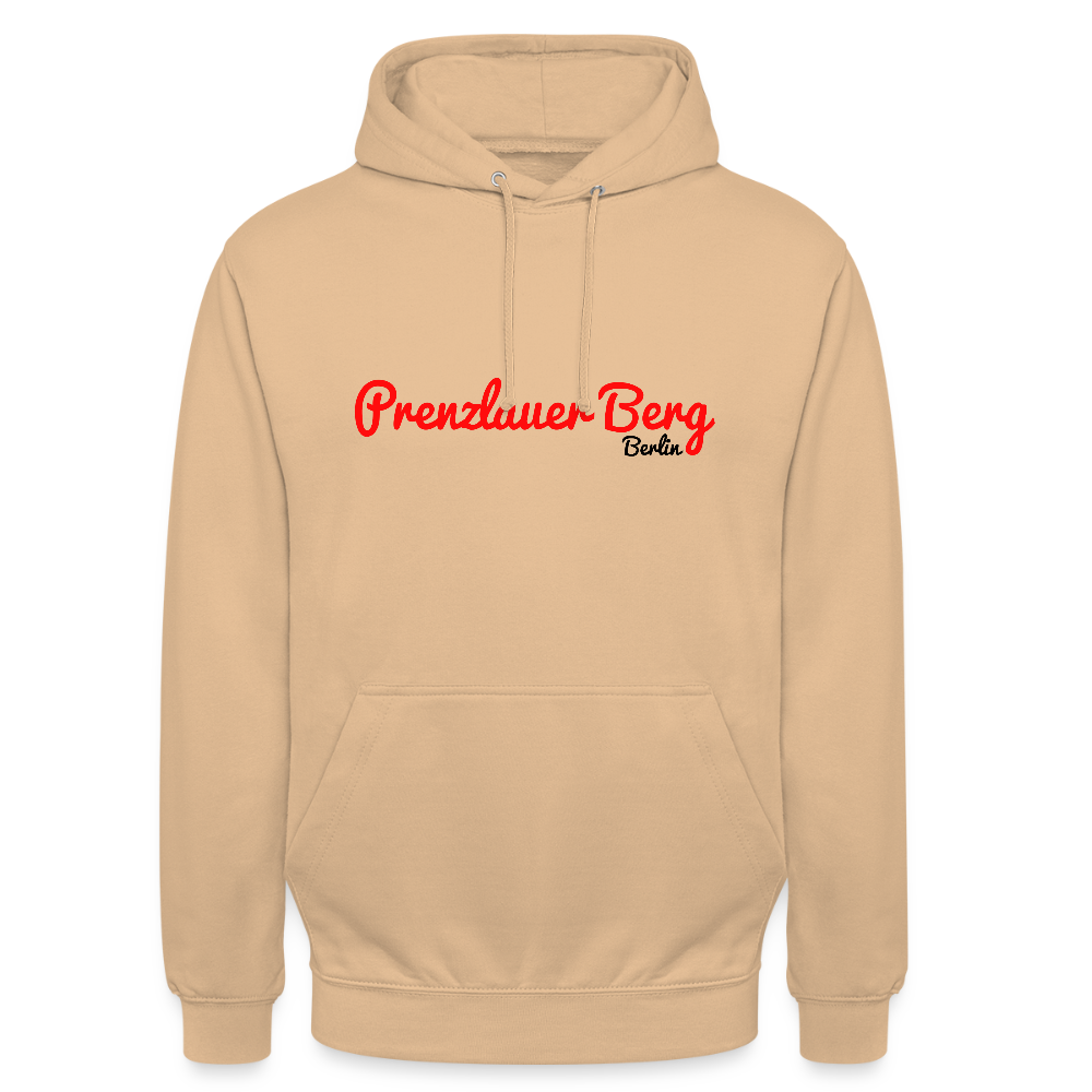 Prenzlauer Berg Berlin - Unisex Hoodie - Pfirsich