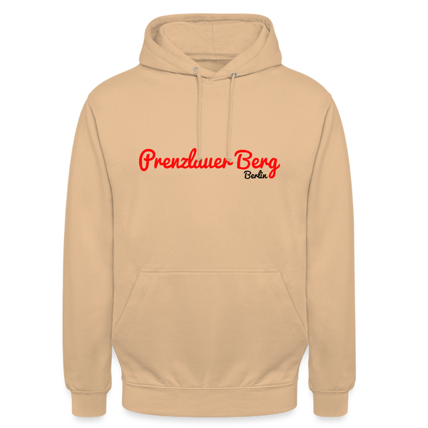 Prenzlauer Berg Berlin - Unisex Hoodie - Pfirsich