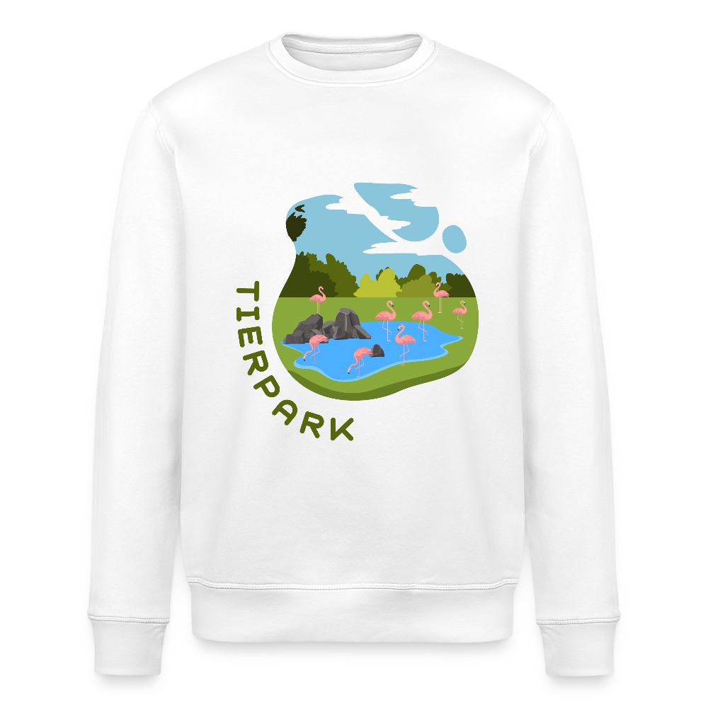 Tierpark - Unisex Bio Sweatshirt - Weiß