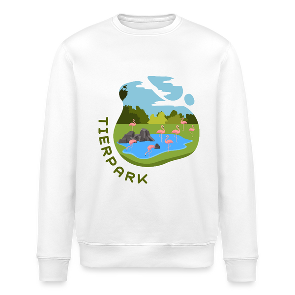 Tierpark - Unisex Bio Sweatshirt - Weiß