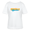 Neukölln Berlin Retro - Relaxed Rundhals Frauen Bio-T-Shirt - Weiß