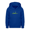 Herzschlag für Fahrradfahrer - Teenager Hoodie - Royalblau