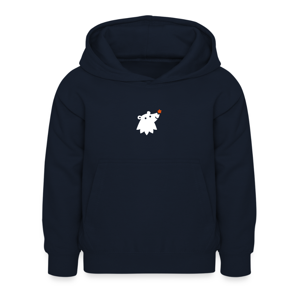 Schnauze Bär - Kinder Hoodie - Navy