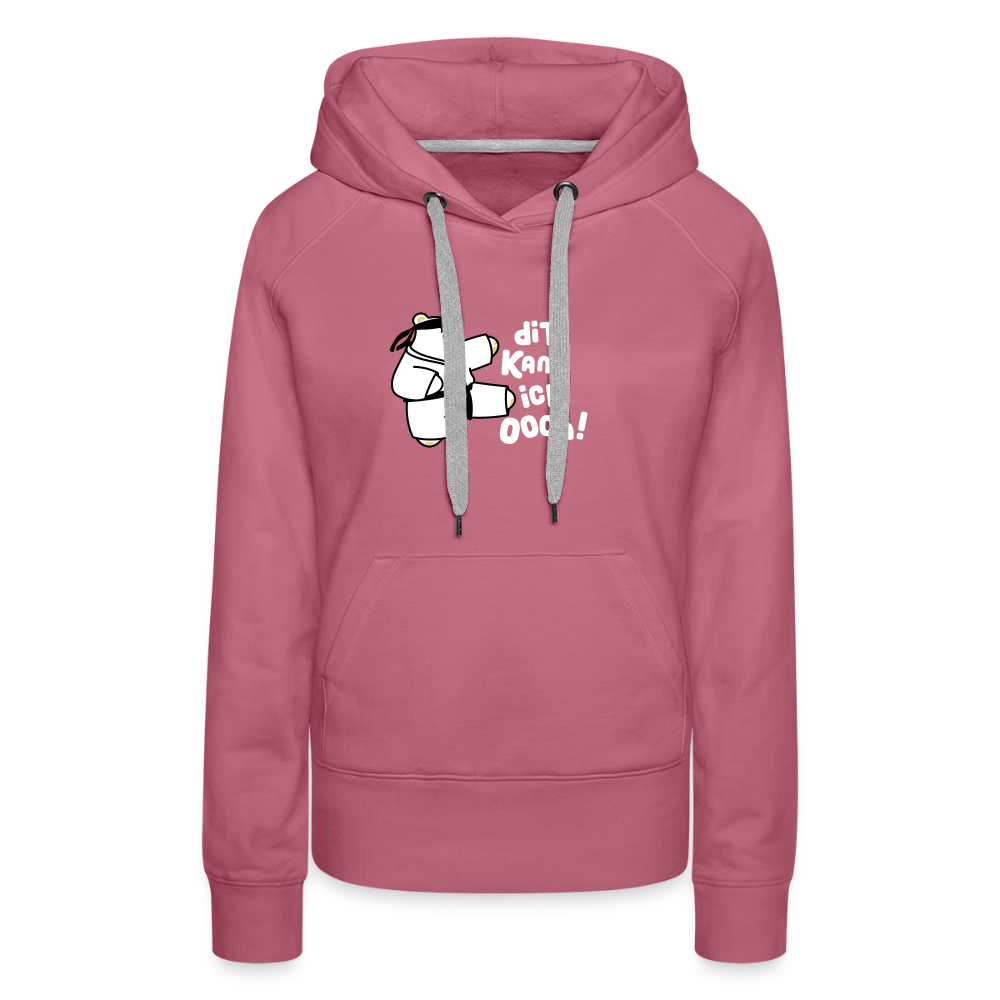 Dit kann ick ooch! - Frauen Premium Hoodie - Malve