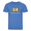 U4 - Unisex Bio T-Shirt - Achtsames Blau