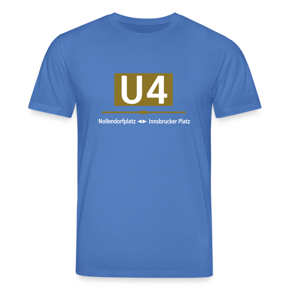 U4 - Unisex Bio T-Shirt - Achtsames Blau