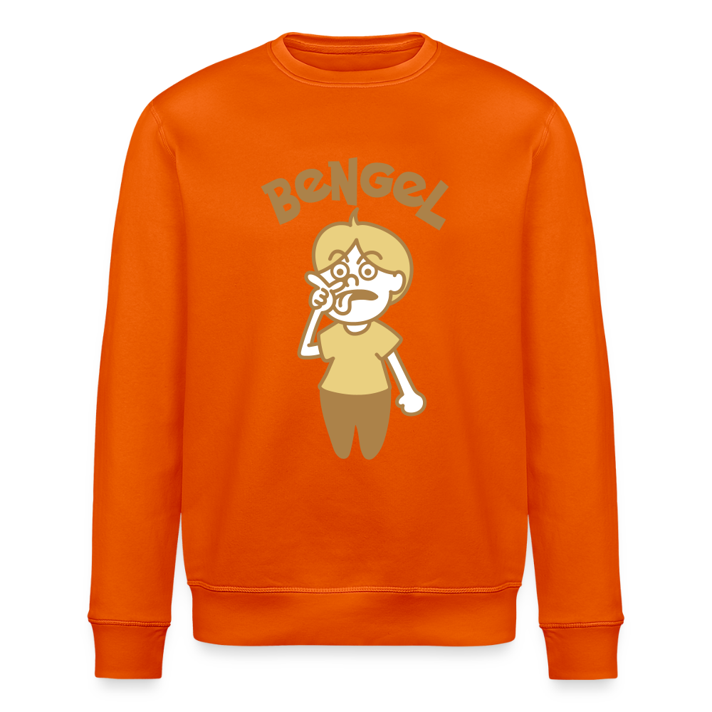 Bengel - Unisex Bio Sweatshirt - Tieforange
