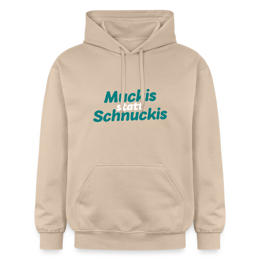 Muckis statt Schnuckis - Hoodie - Sand
