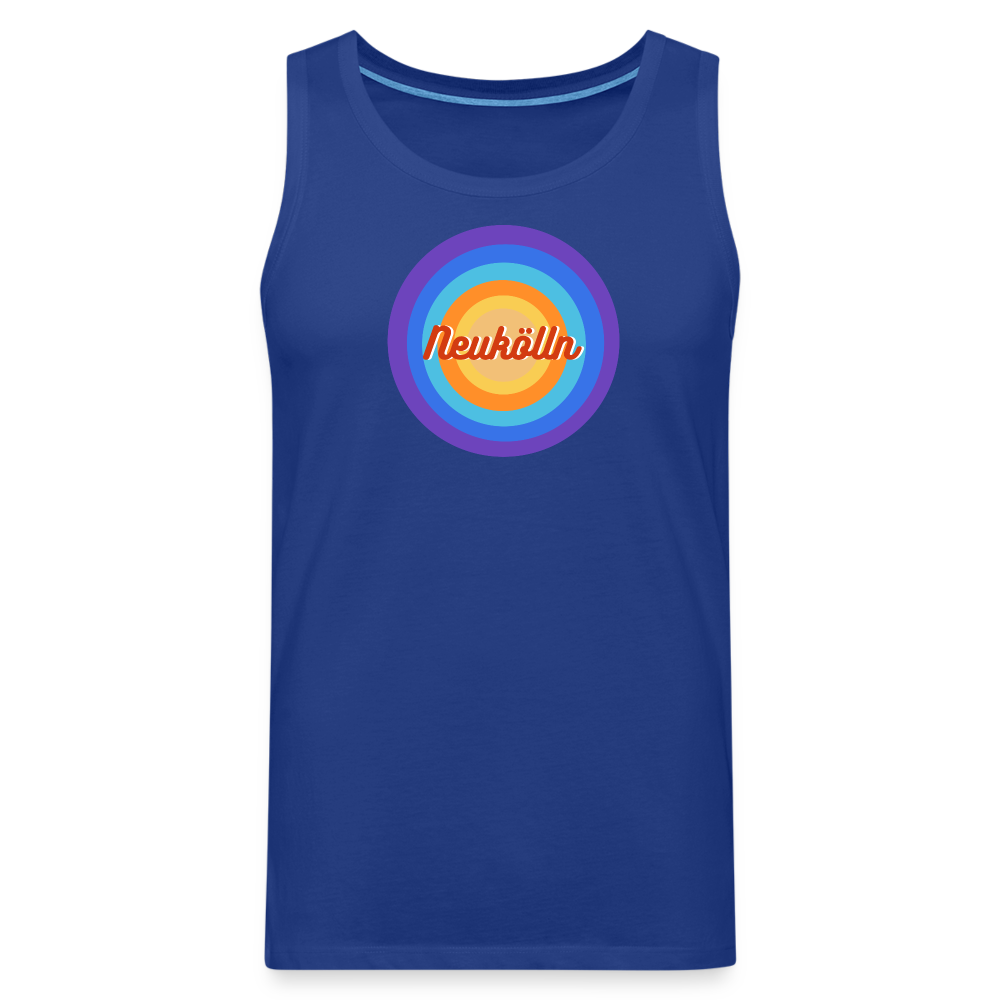 Neukölln Retro - Männer Premium Tank Top - Königsblau