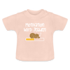 Motivation Wird Jeladen Warten - Baby T-Shirt - Kristallrosa