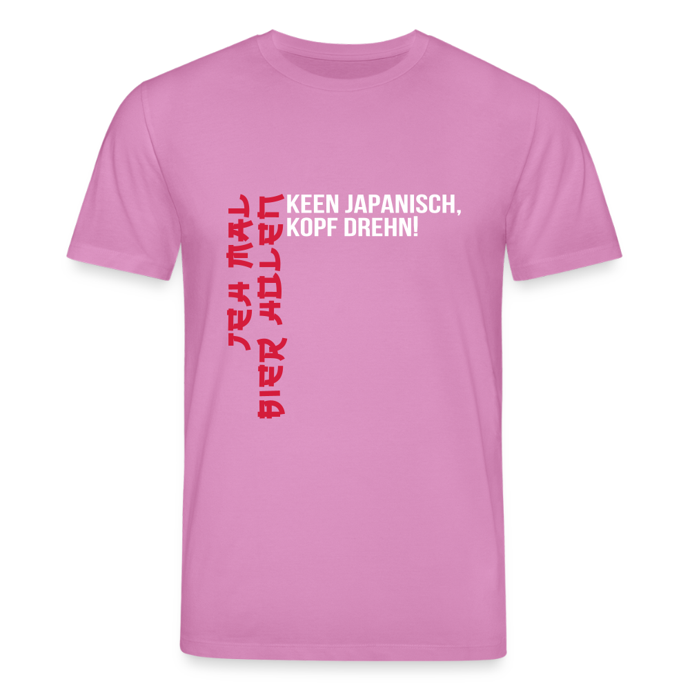 Jeh mal Bier holen! - Unisex Bio T-Shirt - Pink