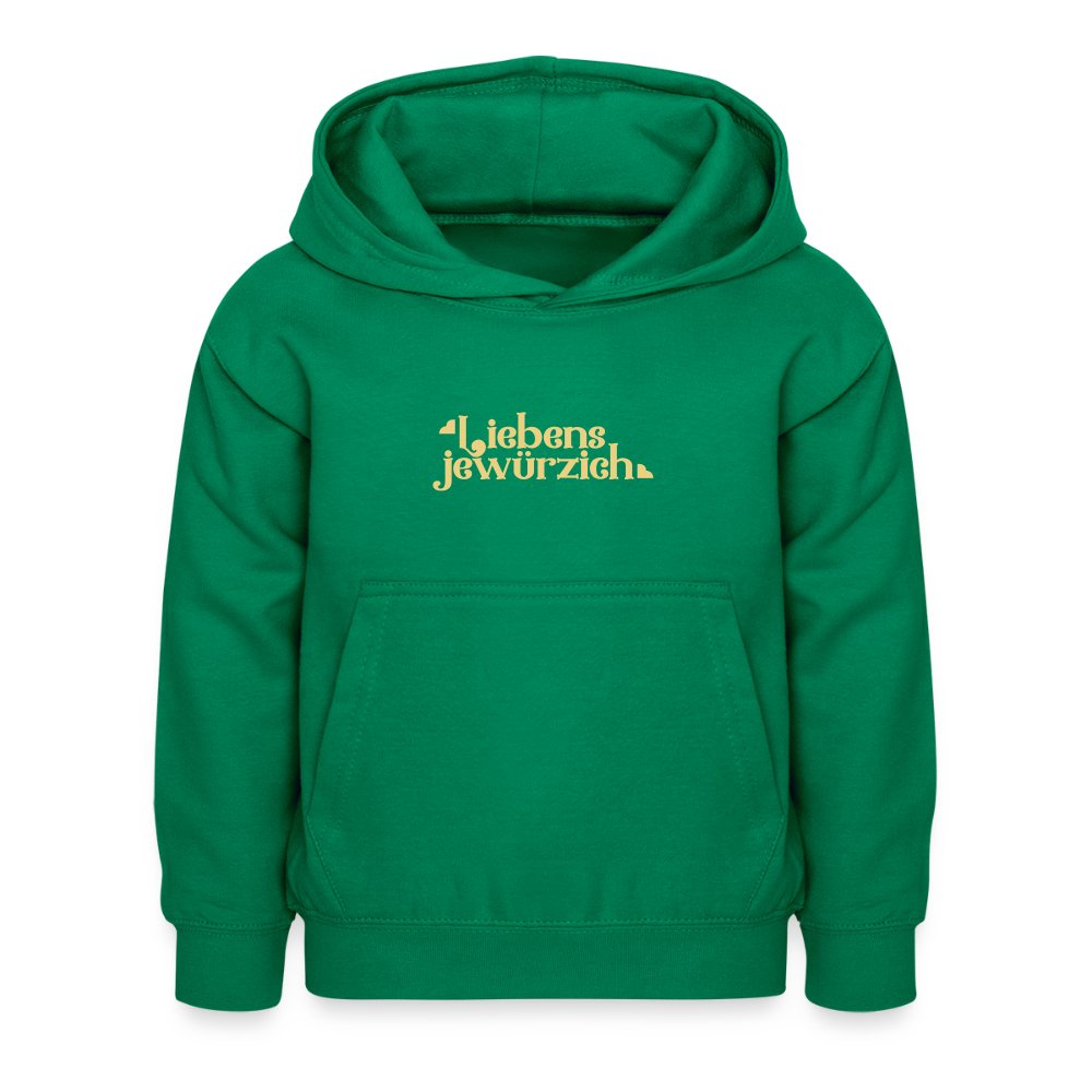 Liebensjewürzich - Kinder Hoodie - Kelly Green