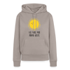Ick fühl mir prima - Frauen Premium Hoodie - Taupe