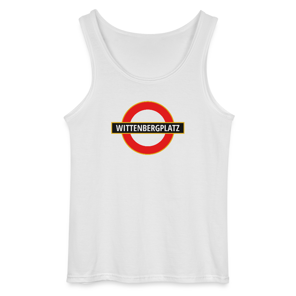 Wittenbergplatz - Männer Tank Top - Weiß