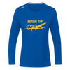 Berlin THF - Frauen Sport Langarmshirt - Royalblau